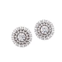 Earrings Valentina Callegher Woman in White Gold Diamante 12485/1*S